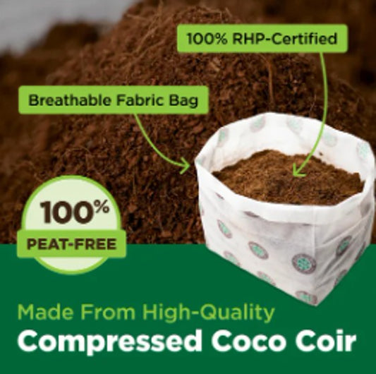 Char Coir BioPot, 4 Gallon, Case of 10