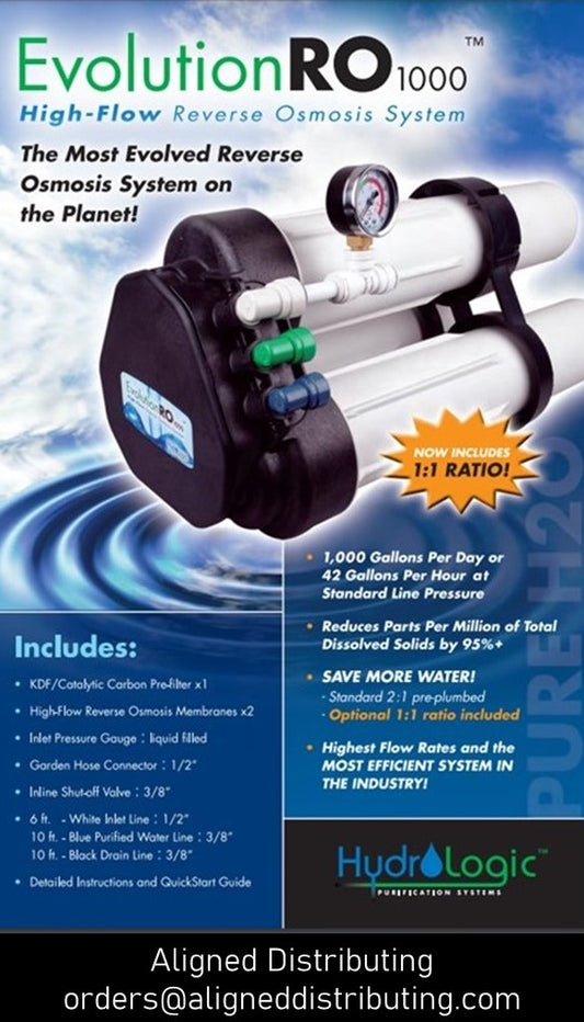 Hydro-Logic® Evolution RO1000™ - 1000 GPD System