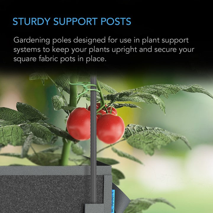 Garden Plant Stakes, 4 Feet Long, 25-Pack