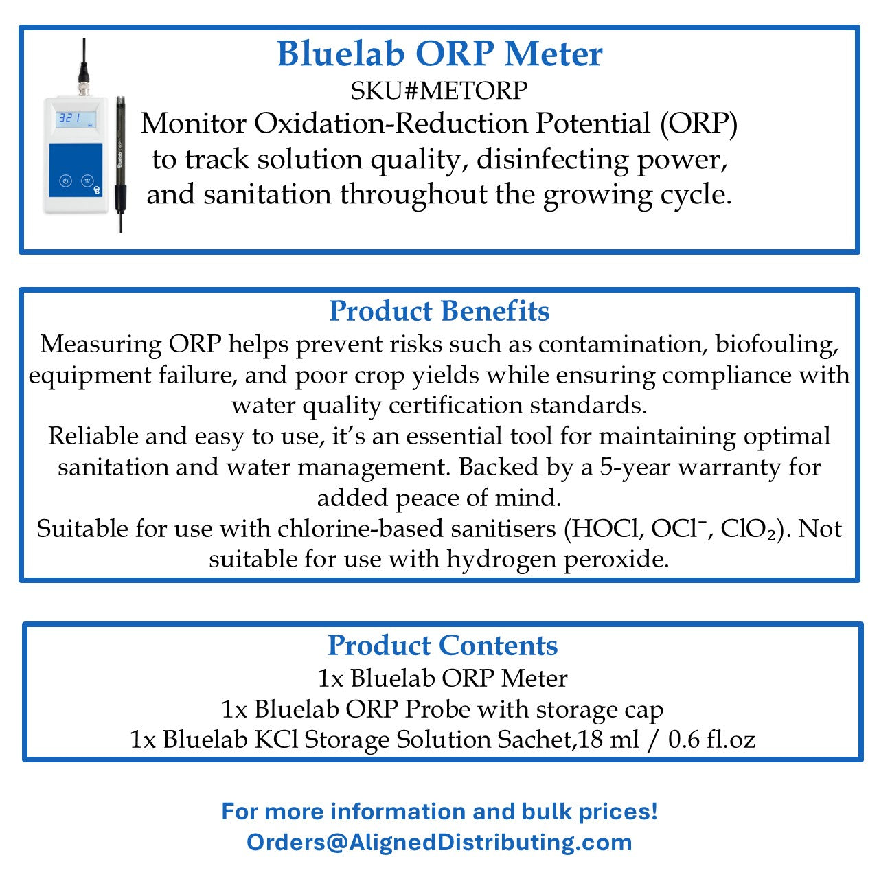 Bluelab ORP Meter - Available Now!