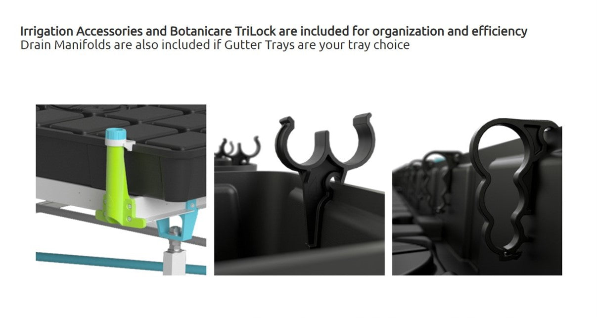 Botanicare® Track Bench System (Custom Built)