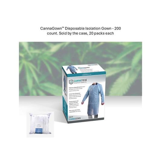 CannaGown™ Disposable Isolation Gown - 200 count
