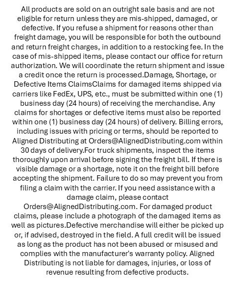 Return Policy