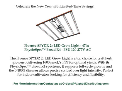 Fluence SPYDR 2r LED Grow Light - 47in