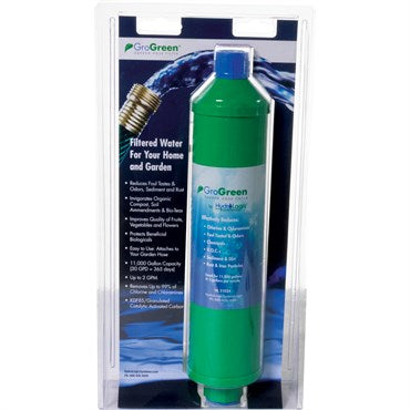 HydroLogic® GroGreen™ Garden Hose Filter - 11,000gal Capacity - Up to 2 GPM