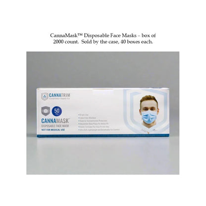 CannaMask™ Disposable Face Masks - 2000 count